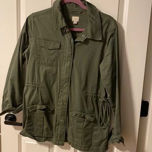 A New Day Target brand green utility jacket